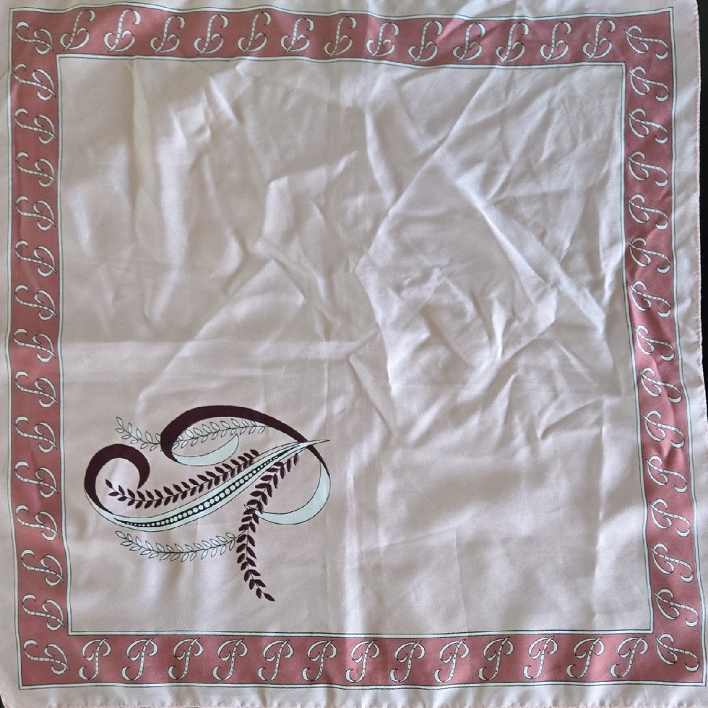 Stylish Pink and White Scarf